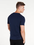 Team T-Shirt / Navy-T-Shirts & Tops-Mens