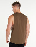 Team Tank / Khaki-Stringers & Tanks-Mens