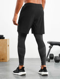 Xeno Seamless Leggings / Black