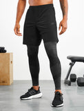Xeno Seamless Leggings / Black