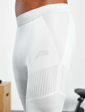 Xeno Seamless Leggings / White.Grey