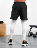 Xeno Seamless Leggings / White.Grey