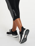 ADAPT Seamless ¾ Leggings / Black-Leggings & Bottoms-Womens