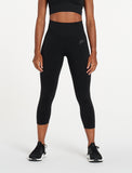 ADAPT Seamless ¾ Leggings / Blackout-Leggings & Bottoms-Womens