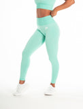 ADAPT Seamless Leggings / Aqua Teal-Leggings & Bottoms-Womens