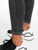 ADAPT Seamless Leggings / Black.Charcoal-Leggings & Bottoms-Womens