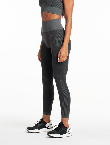 ADAPT Seamless Leggings / Black.Charcoal-Leggings & Bottoms-Womens