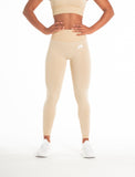 ADAPT Seamless Leggings / Marl Beige-Leggings & Bottoms-Womens