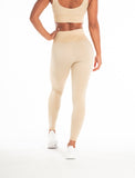 ADAPT Seamless Leggings / Marl Beige-Leggings & Bottoms-Womens