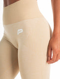 ADAPT Seamless Leggings / Marl Beige-Leggings & Bottoms-Womens