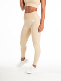 ADAPT Seamless Leggings / Marl Beige-Leggings & Bottoms-Womens
