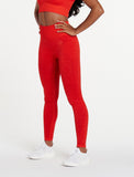 ADAPT Seamless Leggings / Red-Leggings & Bottoms-Womens