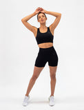 ADAPT Seamless Short Length Shorts / Blackout-Shorts-Womens