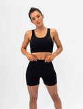ADAPT Seamless Short Length Shorts / Blackout-Shorts-Womens