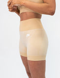 ADAPT Seamless Short Length Shorts / Marl Beige-Shorts-Womens