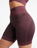 ADAPT Seamless Shorts / Black Cherry-Shorts-Womens