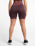 ADAPT Seamless Shorts / Black Cherry-Shorts-Womens