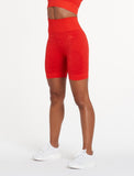 ADAPT Seamless Shorts / Red-Shorts-Womens