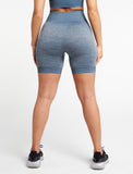 ADAPT Seamless Shorts / Slate Blue-Shorts-Womens