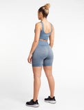 ADAPT Seamless Shorts / Slate Blue-Shorts-Womens