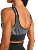 ADAPT Seamless Sports Bra / Black-Sports Bras-Womens