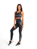 ADAPT Seamless Sports Bra / Black-Sports Bras-Womens