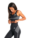 ADAPT Seamless Sports Bra / Black-Sports Bras-Womens