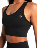 ADAPT Seamless Sports Bra / Blackout-Sports Bras-Womens