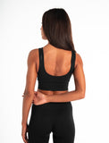 ADAPT Seamless Sports Bra / Blackout-Sports Bras-Womens