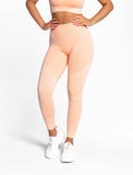 Afterglow Seamless Leggings / Orange-Leggings & Bottoms-Womens