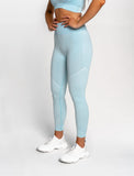 Afterglow Seamless Leggings / Sky Blue-Leggings & Bottoms-Womens