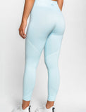 Afterglow Seamless Leggings / Sky Blue-Leggings & Bottoms-Womens