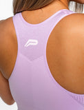 Afterglow Seamless Sports Bra / Lilac Mist-Sports Bras-Womens