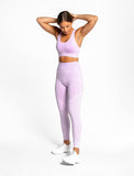 Afterglow Seamless Sports Bra / Lilac Mist-Sports Bras-Womens
