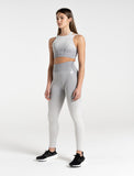 Blaze Seamless Leggings / Cloud Grey-Leggings & Bottoms-Womens