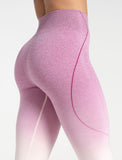 Blaze Seamless Leggings / Raspberry Ripple-Leggings & Bottoms-Womens