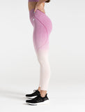 Blaze Seamless Leggings / Raspberry Ripple-Leggings & Bottoms-Womens