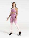 Blaze Seamless Leggings / Raspberry Ripple-Leggings & Bottoms-Womens