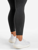 Womens-Core Seamless Leggings / Black Marl