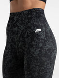 Cosmic Seamless Leggings / Black Ombre-Leggings & Bottoms-Womens