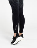 Cosmic Seamless Leggings / Black Ombre-Leggings & Bottoms-Womens