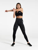 Cosmic Seamless Leggings / Black Ombre-Leggings & Bottoms-Womens