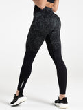Cosmic Seamless Leggings / Black Ombre-Leggings & Bottoms-Womens