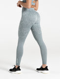 Cosmic Seamless Leggings / Teal Ombre-Leggings & Bottoms-Womens