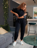 Ease Joggers / Blackout-Joggers & Bottoms-Womens