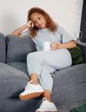 Ease Joggers / Grey Marl-Joggers & Bottoms-Womens