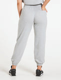 Ease Joggers / Grey Marl-Joggers & Bottoms-Womens