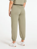 Ease Joggers / Olive-Joggers & Bottoms-Womens