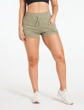 Ease Shorts / Olive-Shorts-Womens