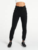Iconic Fleece Joggers / Black-Joggers & Bottoms-Womens